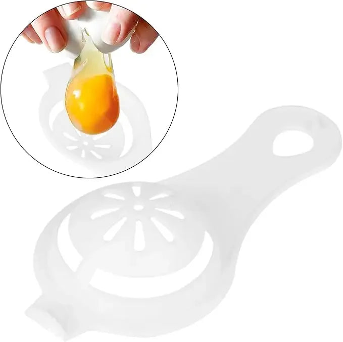 Stainless Steel Egg Yolk and White Separator or Filter Kitchen Utensils.