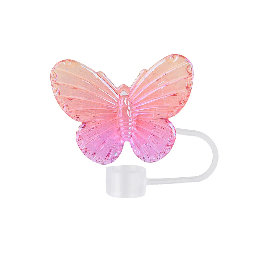 Butterfly Straw Cover Cap for Tumbler Cup
