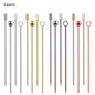 Cocktail Picks, Fruit Toothpicks for Party Bar, Drink Stirring Sticks, Martini Picks,