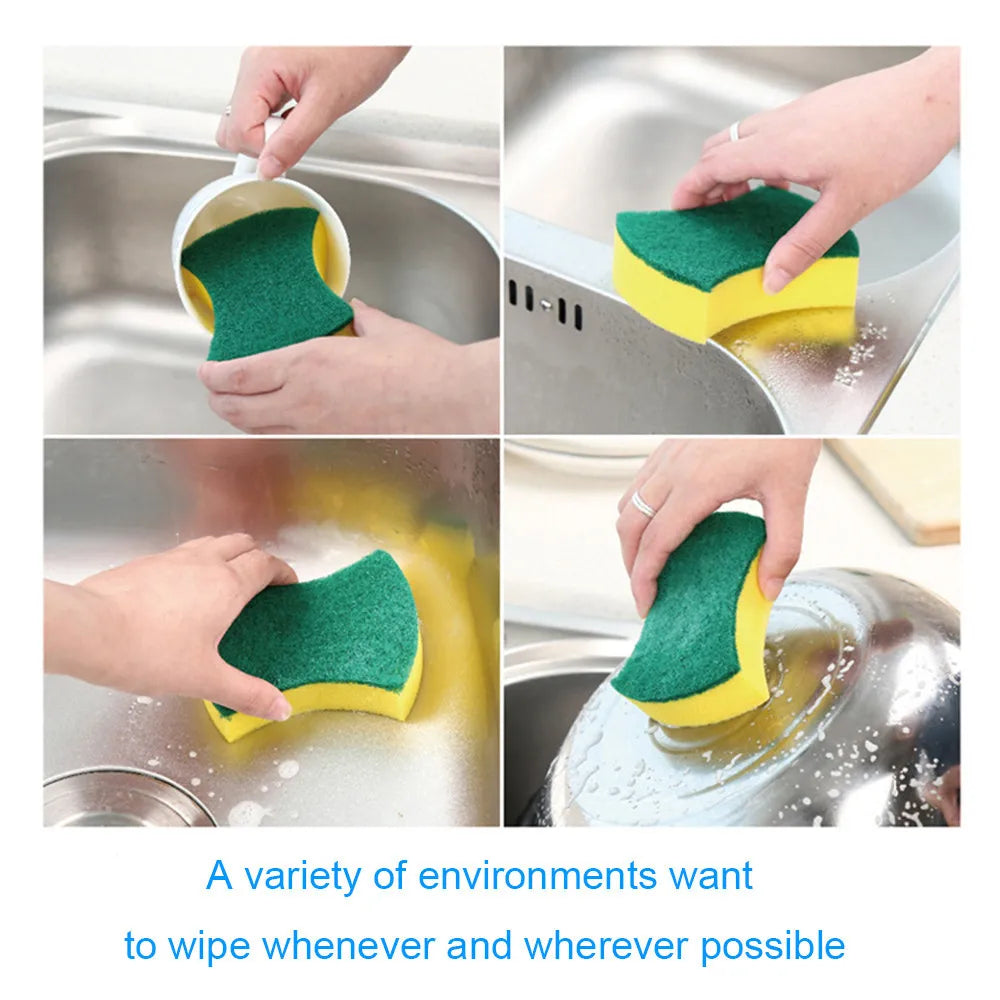 Reusable Dishwashing Kitchen Scrubber Sponge