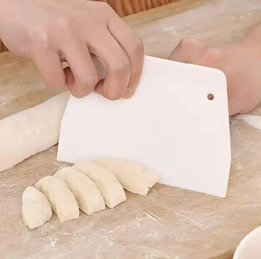Multipurpose Dough Cutter Scraper for Bread and Pastry