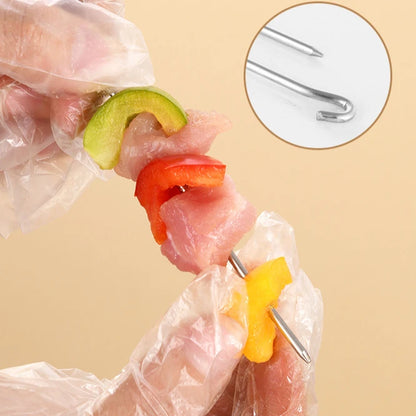 Skewers  Air Fryer Stainless Steel Grill Vertical Skewer