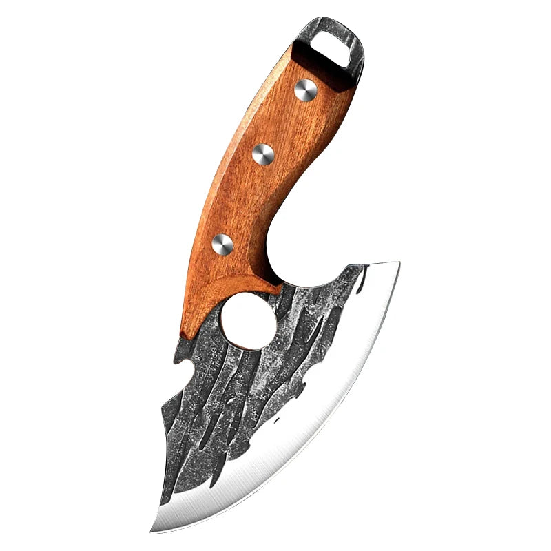 Hand Forged Kitchen Knives Stainless Steel Butcher Meat Cutting,  Fruit Slicing Knife