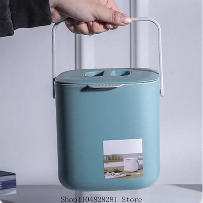 Countertop Compost Bin with Lid Odor-Free