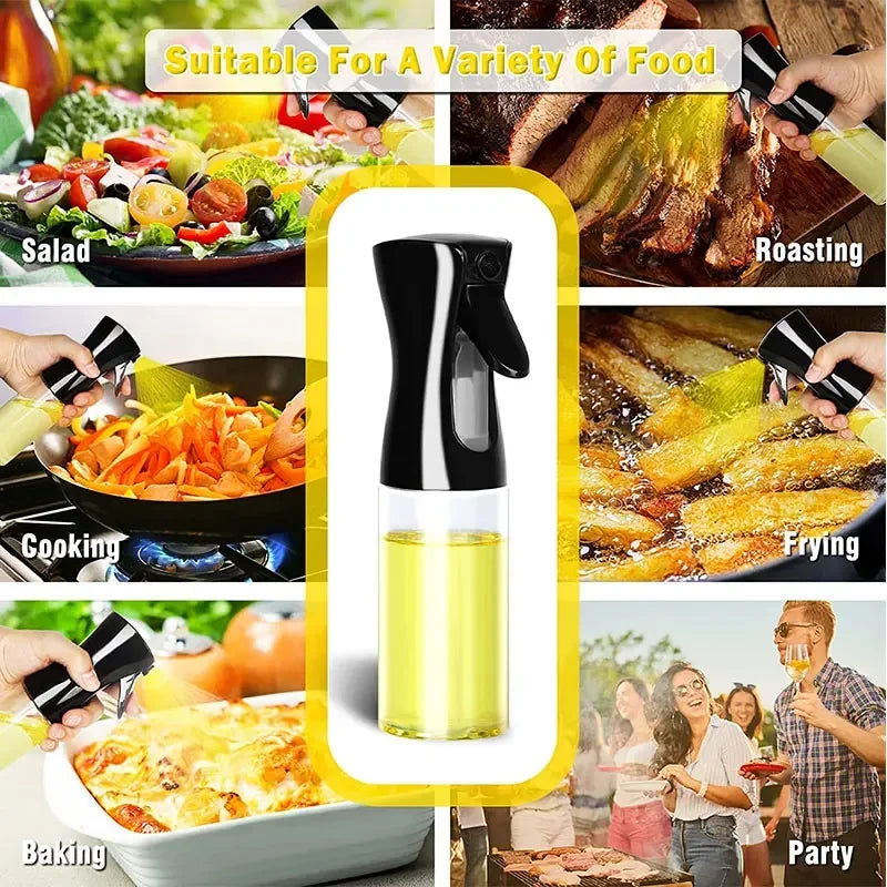 Kitchen Oil Spray Bottle Nebulizing Mist Filling