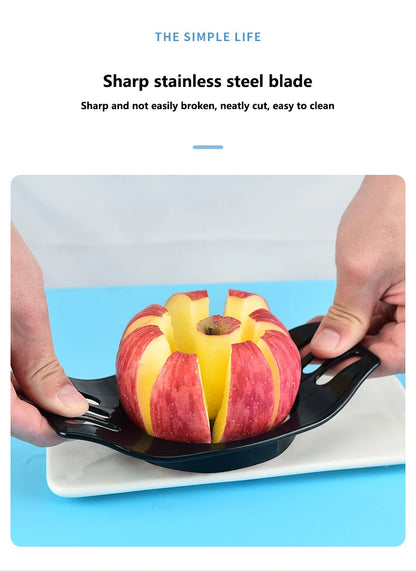 Stainless Steel  Apple Cutter and  Slicer in Seconds.