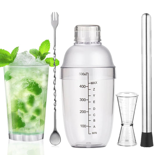 Plastic Cocktail  Bartender Wine Mixer for Party