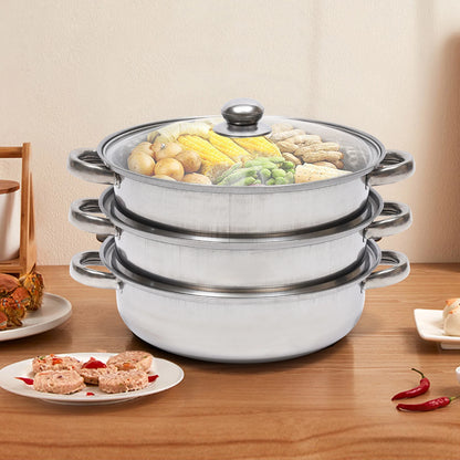 Multi-Function  Stainless Steel  Steamer