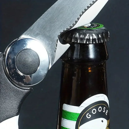 Multifunction Stainless Steel Kitchen Tools  Chicken Bone Fish Food Scissors