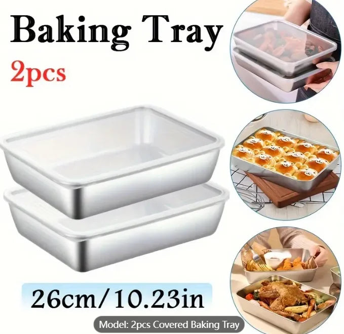 Multipurpose Baking Tray with Lid