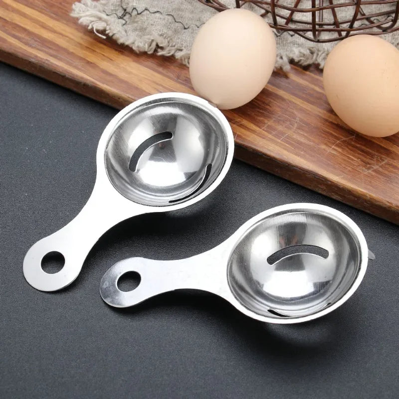 Stainless Steel Egg Yolk and White  Separator or Filter Kitchen Utensils.