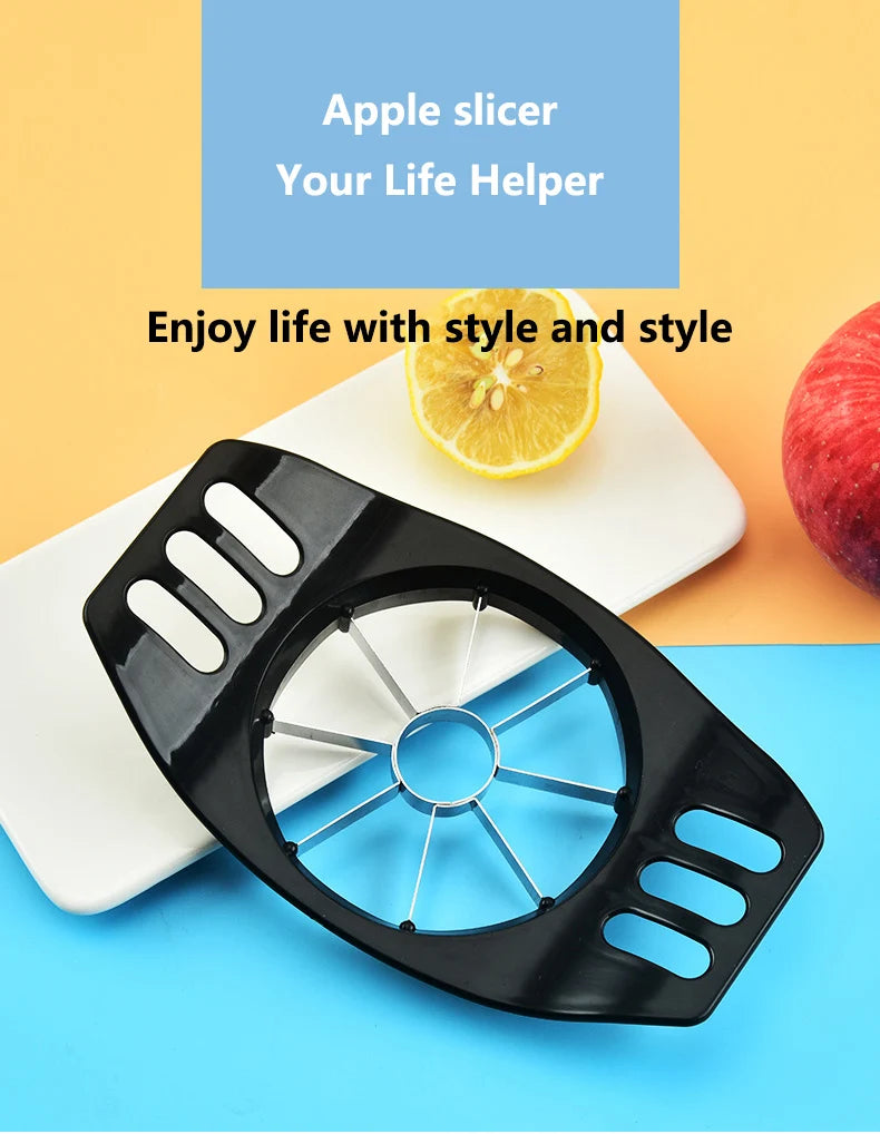 Stainless Steel  Apple Cutter and  Slicer in Seconds.