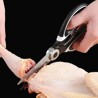 Multifunction Stainless Steel Kitchen Tools  Chicken Bone Fish Food Scissors