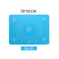 Silicone Baking Mat Sheet Large Kneading Pad for Rolling Dough Pizza Dough Non-Stick Maker Pastry Kitchen Accessories