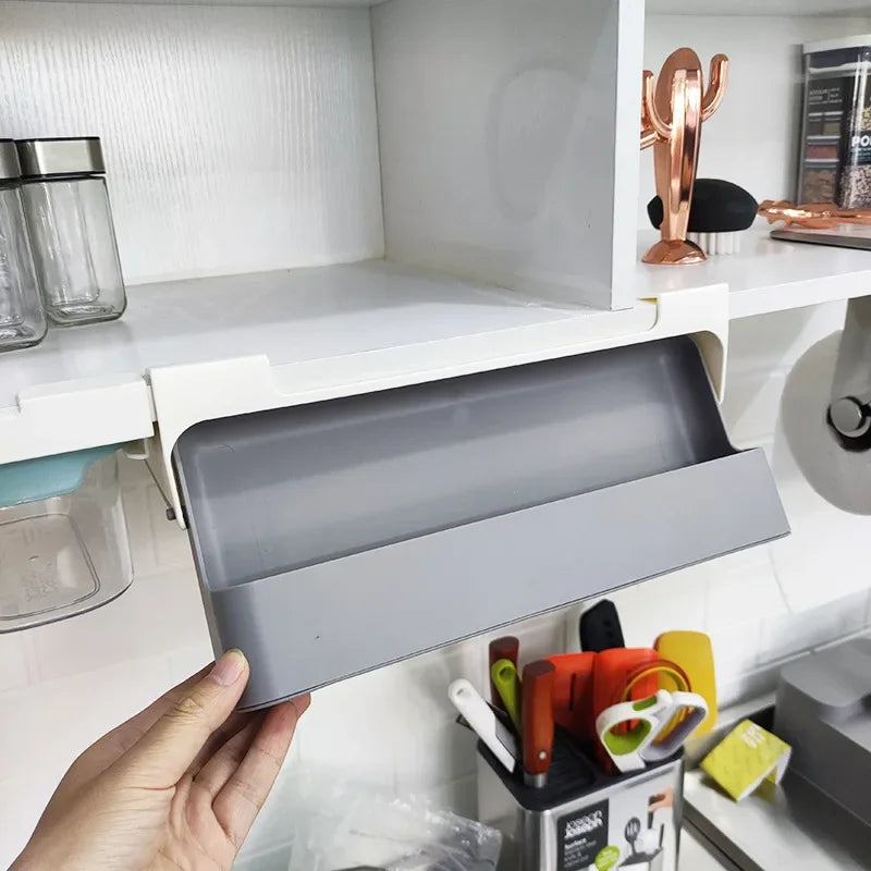 Under-Shelf Spice Organizer Kitchen  Rack