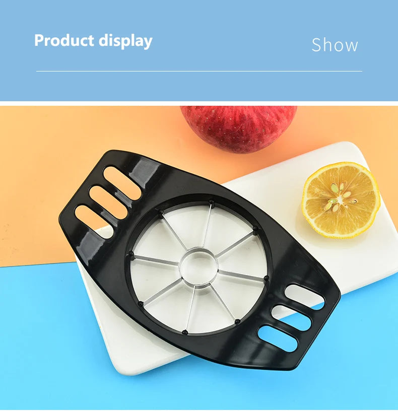 Stainless Steel  Apple Cutter and  Slicer in Seconds.