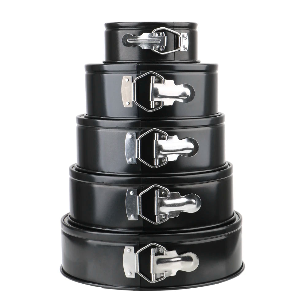 Removable Bottom Kitchen Accessories Non-Stick Metal Bake Cake Pan