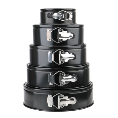 Removable Bottom Kitchen Accessories Non-Stick Metal Bake Cake Pan