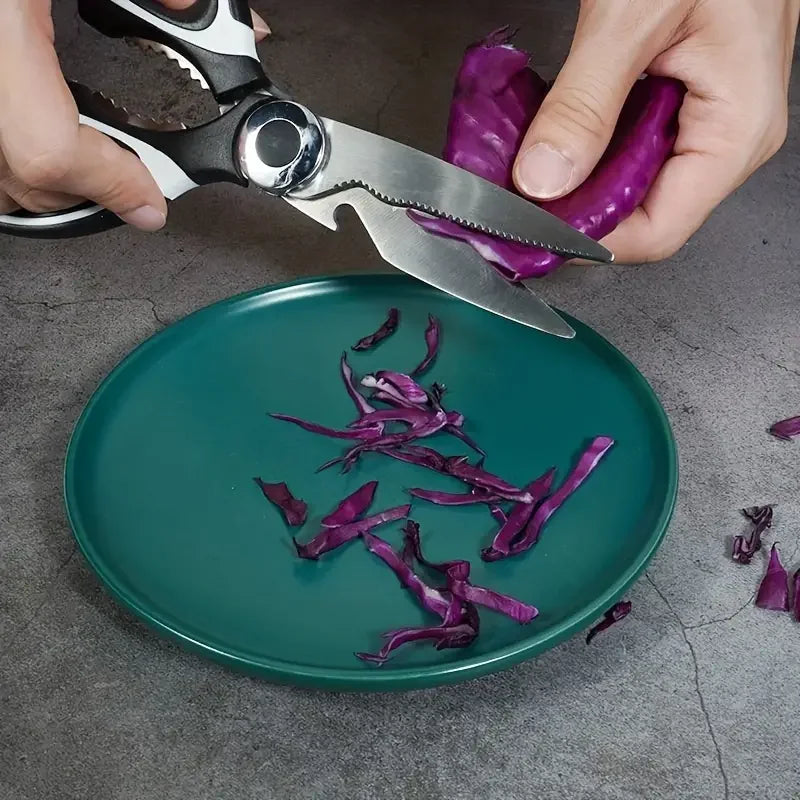 Multifunction Stainless Steel Kitchen Tools  Chicken Bone Fish Food Scissors