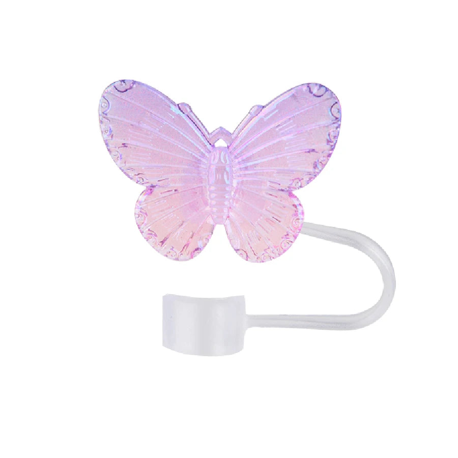 Butterfly Straw Cover Cap for Tumbler Cup