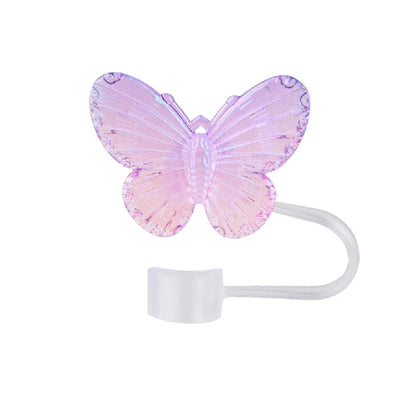 Butterfly Straw Cover Cap for Tumbler Cup