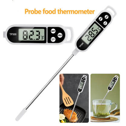 Food  LCD Display Digital Reading  Electronic  Thermometer