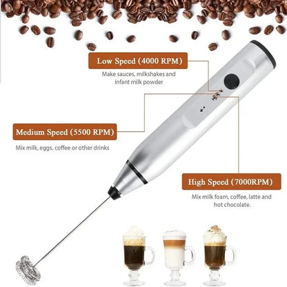 Portable Electric Handheld Cappuccino Blender