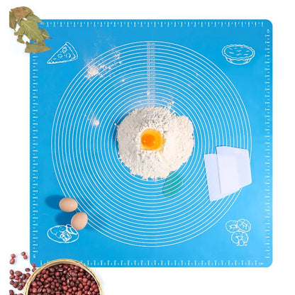 Silicone Baking Mat Sheet Large Kneading Pad for Rolling Dough Pizza Dough Non-Stick Maker Pastry Kitchen Accessories