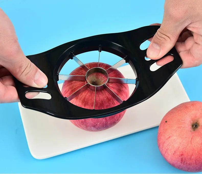 Stainless Steel  Apple Cutter and  Slicer in Seconds.