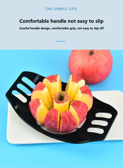 Stainless Steel  Apple Cutter and  Slicer in Seconds.