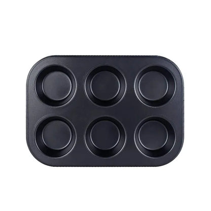 6/12 Cups Square Cupcake and Muffin Tray  Non Stick Bakeware