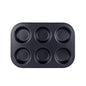 6/12 Cups Square Cupcake and Muffin Tray  Non Stick Bakeware