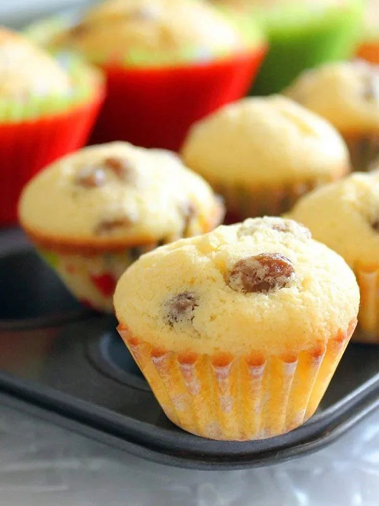 6/12 Cups Square Cupcake and Muffin Tray  Non Stick Bakeware