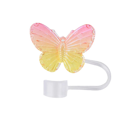 Butterfly Straw Cover Cap for Tumbler Cup