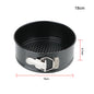 Removable Bottom Kitchen Accessories Non-Stick Metal Bake Cake Pan