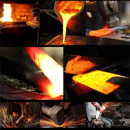 Hand Forged Kitchen Knives Stainless Steel Butcher Meat Cutting,  Fruit Slicing Knife