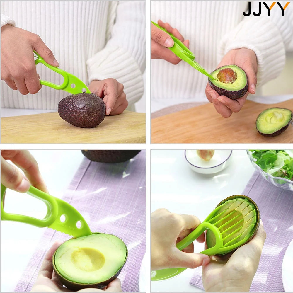 Avocado Plastic Knife Slicer
