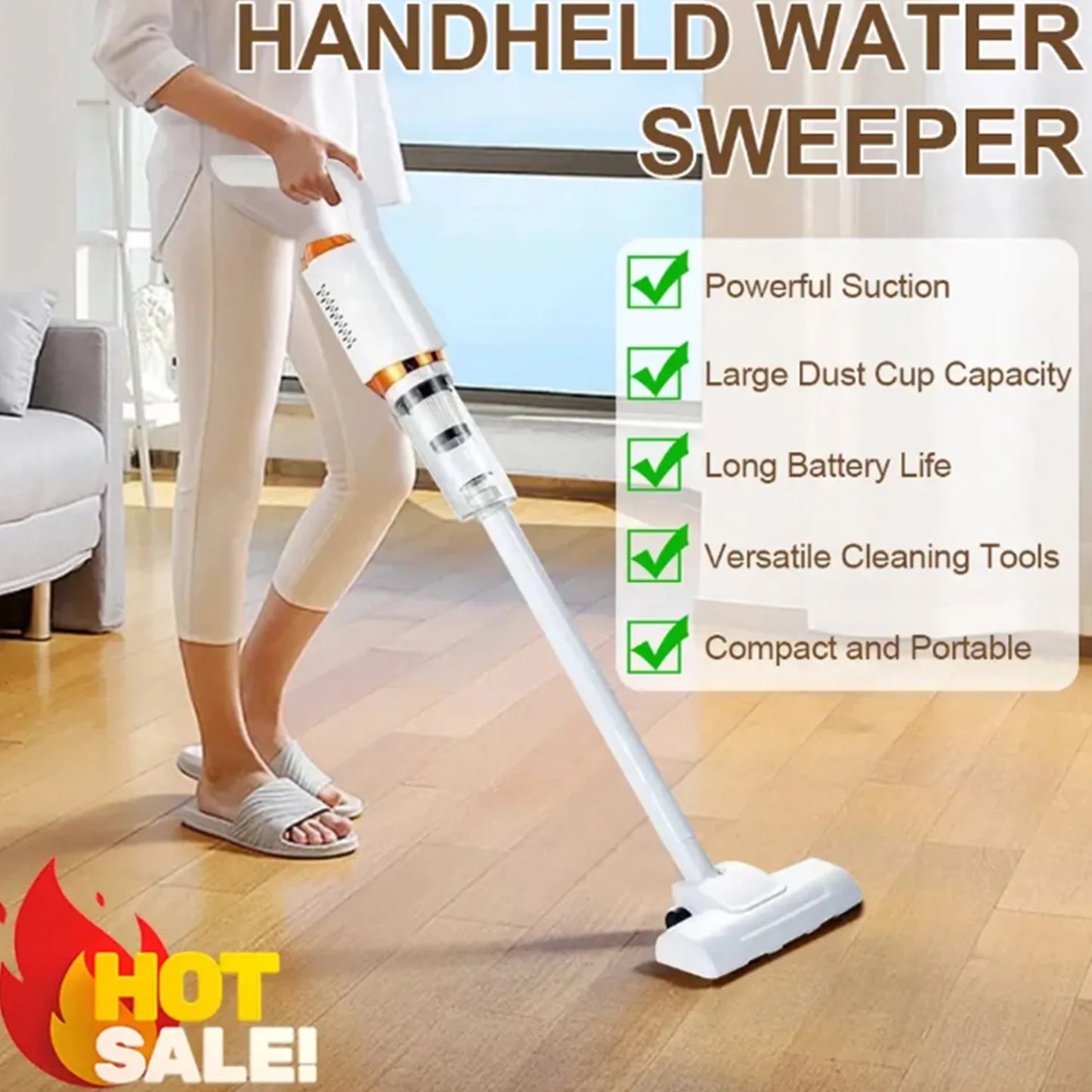 Multifunction Cleaning Machine Powerful Wireless  Vacuum and Sweeper