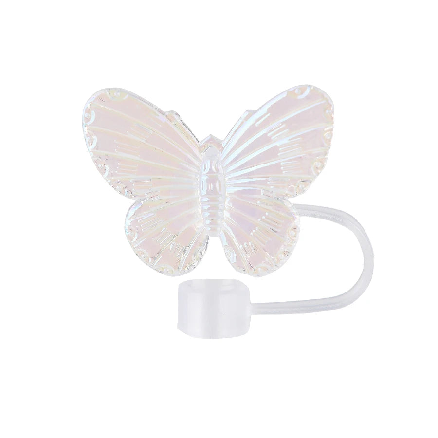 Butterfly Straw Cover Cap for Tumbler Cup