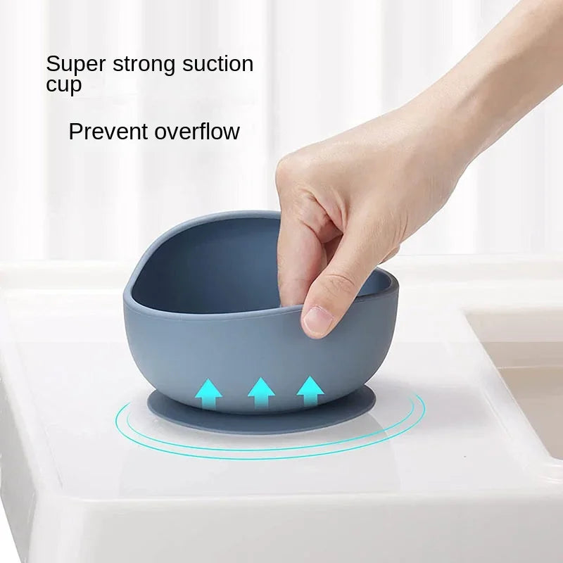 Silicone Baby Feeding  Dish Set