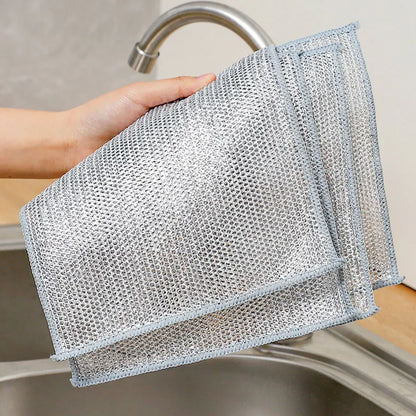 Reusable Multipurpose Wool Scrubber For Cleaning