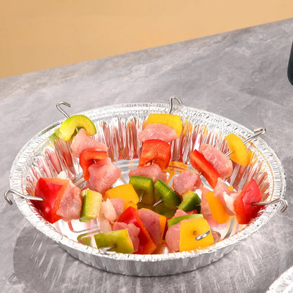 Skewers  Air Fryer Stainless Steel Grill Vertical Skewer