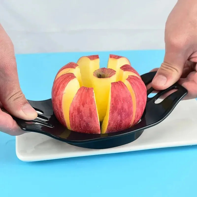 Stainless Steel  Apple Cutter and  Slicer in Seconds.