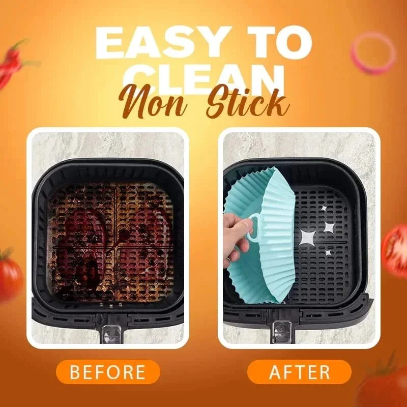 Reusable Air fryer Liner Pan