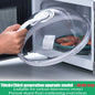 Microwave Splash Cover High Temperature Resistant Lid Transparent Food Heating Cover.