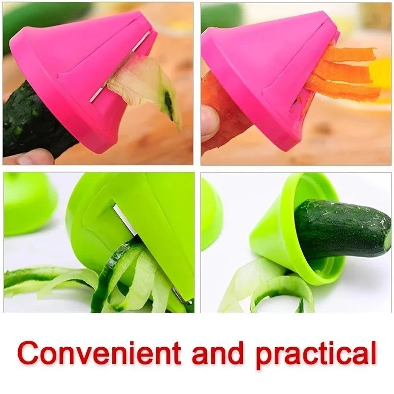 Kitchen Rotating Shredder Spiral Peeler