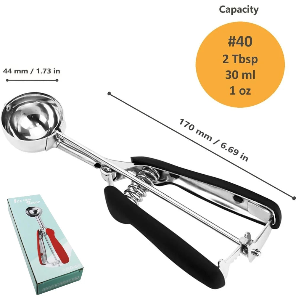 Stainless Steel Ice Cream Scoop  or Baking Cookie Scoop,