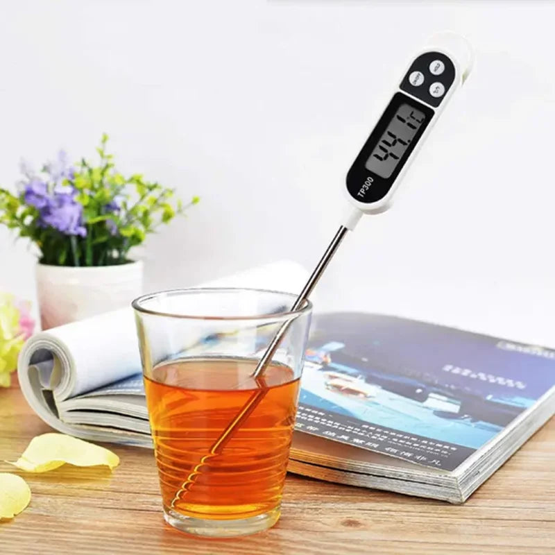 Food  LCD Display Digital Reading  Electronic  Thermometer