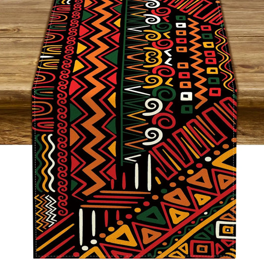 African American Heritage Holiday  Table Runner
