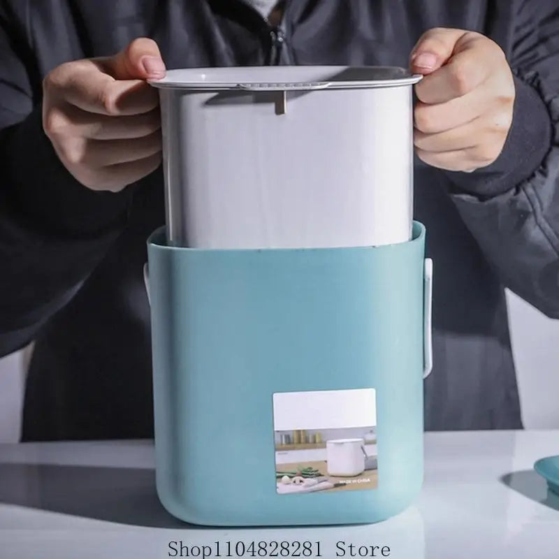 Countertop Compost Bin with Lid Odor-Free